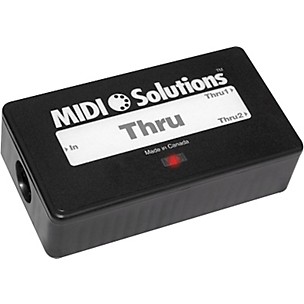 MIDI Solutions 2-Output Active MIDI Thru Box