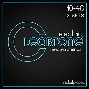 Cleartone 2-Pack Nickel-Plated Steel Electric Guitar Strings