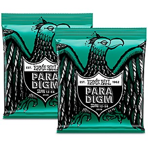 Ernie Ball 2 Pack- Paradigm Power Slinky Electric Guitar Strings Bundle