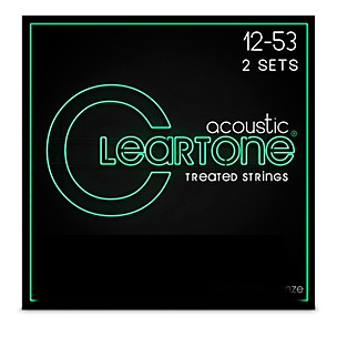 Cleartone 2 Pack Phosphor Bronze Acoustic Guitar Strings