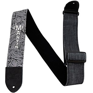 Martin 2" Paisley Denim Guitar Strap