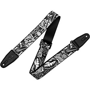 Levy's 2" Tattoo Series Polyester Guitar Strap
