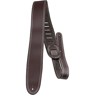 Perri's 2.5" Leather Guitar Strap With Contrast Stitch