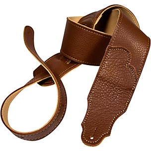 Franklin Strap 2.5" Original Natural Glove Leather Guitar Strap