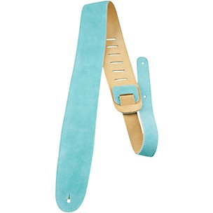 Perri's 2.5" Soft Suede with Premium Backing - Adjustable 44.5"-53" Guitar Strap