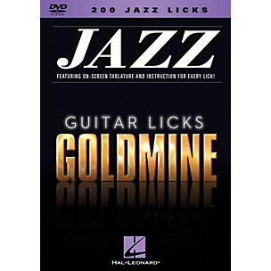 Hal Leonard 200 Jazz Licks - Guitar Licks Goldmine DVD Series