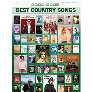 Alfred 2000-2005 Best Country Songs Piano, Vocal, Guitar Songbook
