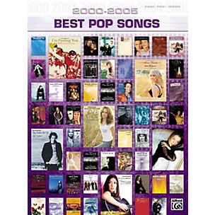 Alfred 2000-2005 Best Pop Songs Piano, Vocal, Guitar Songbook