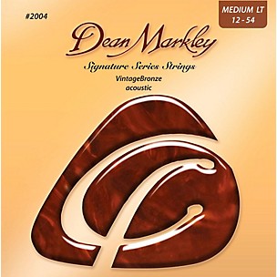 Dean Markley 2004 Vintage Bronze, Medium Light, 12-54