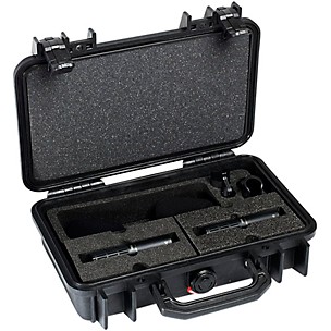 DPA Microphones 2011A Stereo Pair With Clips and Windscreens in Peli Case