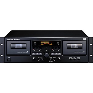 Tascam 202MKIV Professional Dual-Well Cassette Deck