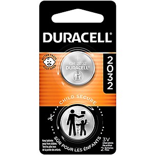 Duracell 2032 Lithium 3V Battery 2-Pack