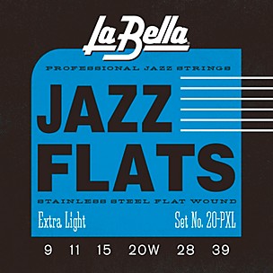 LaBella 20P Jazz Flats Guitar Strings