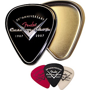 Fender 20th Anniversary Custom Shop Pick Tin