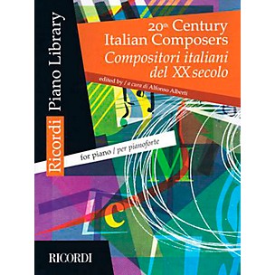 Ricordi 20th Century Italian Composers For Piano