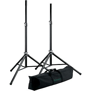 K&M 21449.000.55 Two Speakers Stands with Carry Bag