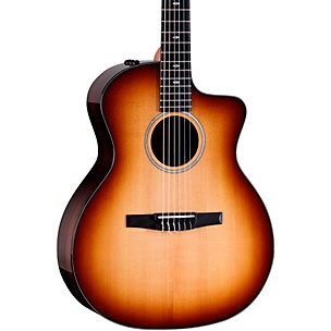 Taylor 214ce-N Plus Sunset Boulevard Nylon-String Grand Auditorium Acoustic-Electric Guitar