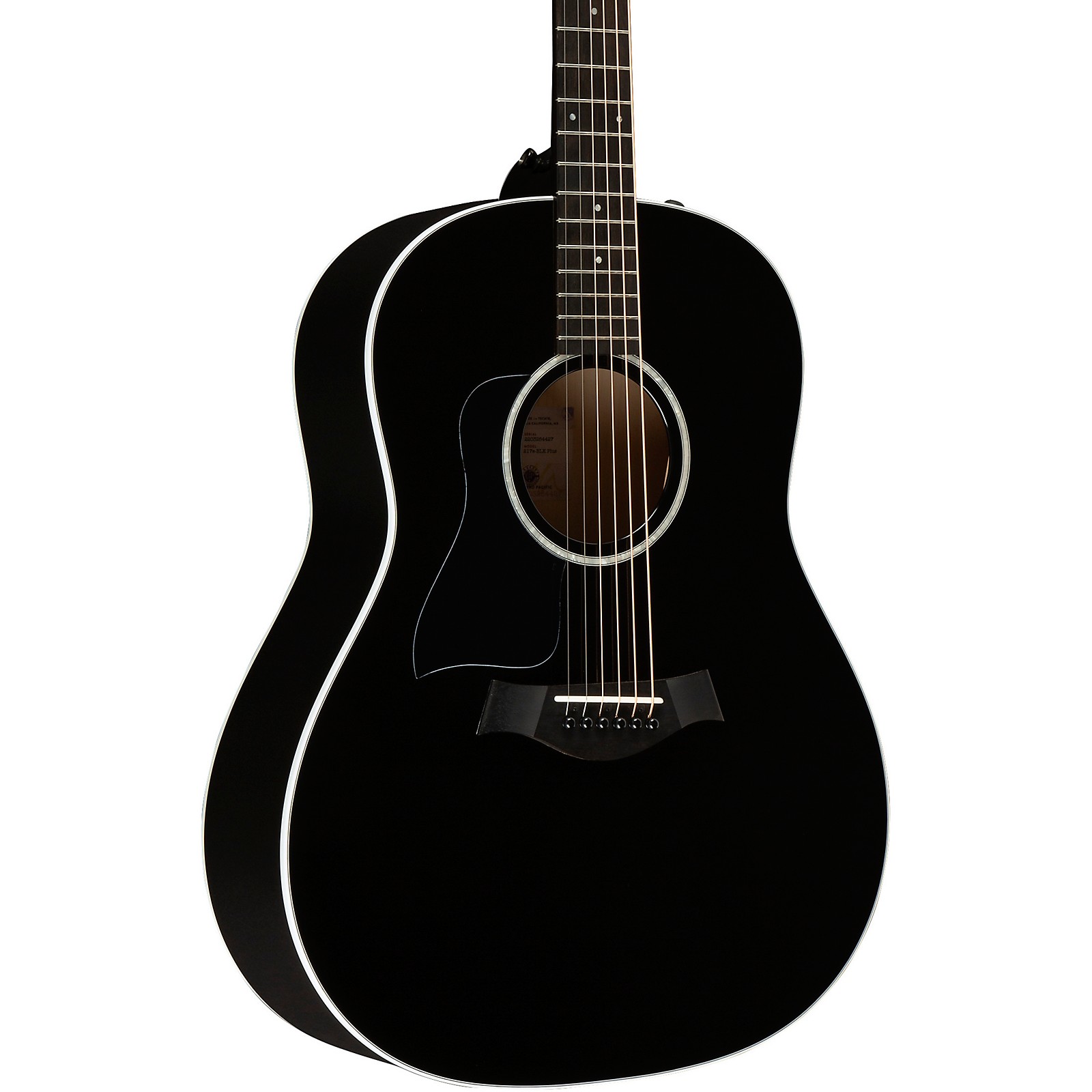 Black left handed acoustic guitar sales