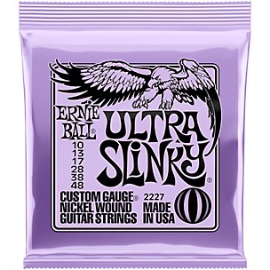 Ernie Ball 2222 Ultra Slinky Nickel Wound Electric Guitar Strings (10-48)