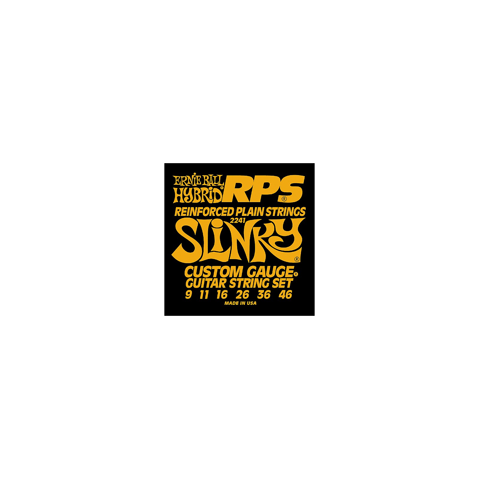 Electric Guitar Strings Rps Slinky Ernie Ball 2241 Hybrid Slinky RPS