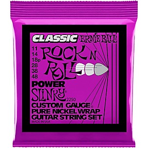 Ernie Ball 2250 Classic Pure Nickel Power Slinky Electric Guitar Strings