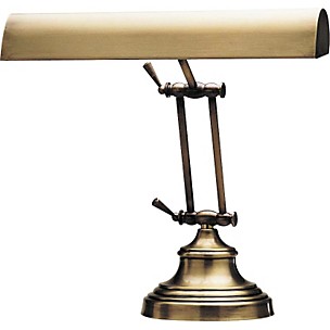 House of Troy #231 Antique Finish Piano Lamp