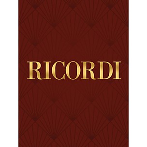 Ricordi 24 Vocalizzi Progressivi, Op. 85 (Vocal Method) Vocal Series Composed by Heinrich Panofka