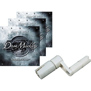 Dean Markley 2502 3-Pack NickelSteel Electric Guitar Strings Light