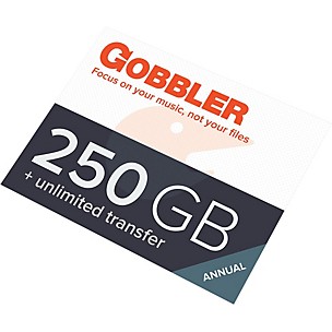 Gobbler 250GB Annual Plan Software Download