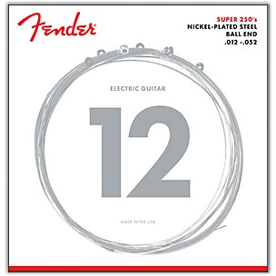 Fender 250H Super 250 Nickel-Plated Steel Electric Guitar Strings - Heavy