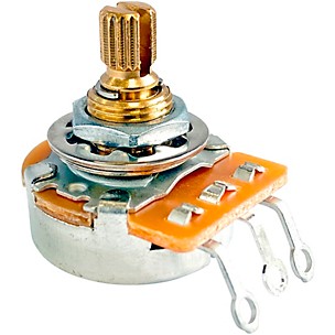 AxLabs 250K Audio Taper Split 3/8" Shaft Short 5/8" Length Potentiometer