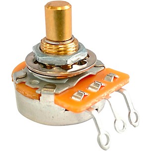 AxLabs 250K Linear Taper Solid 3/8" Shaft Short 5/8" Length Potentiometer