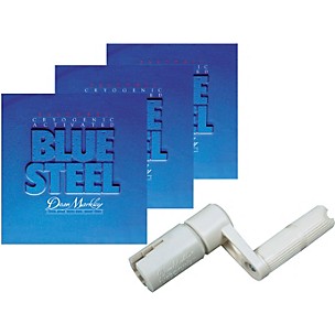 Dean Markley 2556 3-Pack Blue Steel Electric Guitar Strings Regular