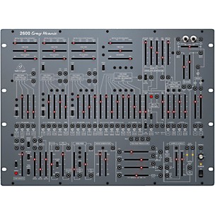 Behringer 2600 Gray Meanie Limited-Edition Analog Semi-Modular Synthesizer