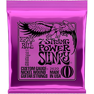 Ernie Ball 2620 Nickel 7-String Power Slinky Electric Guitar Strings