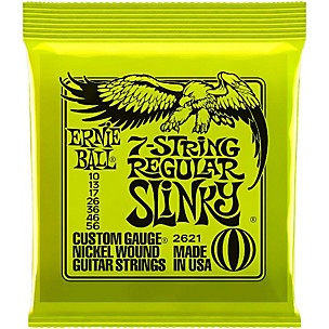 Ernie Ball 2621 Nickel 7-String Slinky Electric Guitar Strings