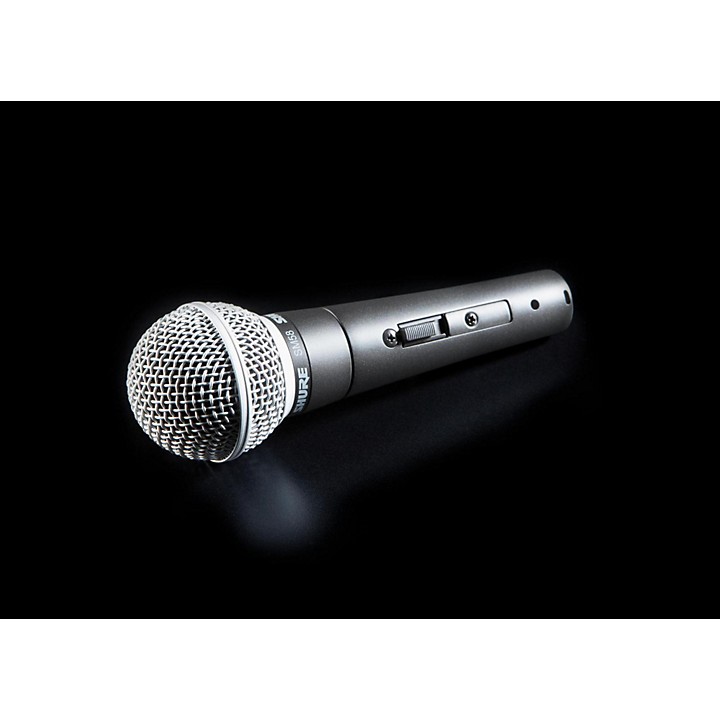 Top Shure SM58S Professional Vocal Microphone w/On/Off Switch