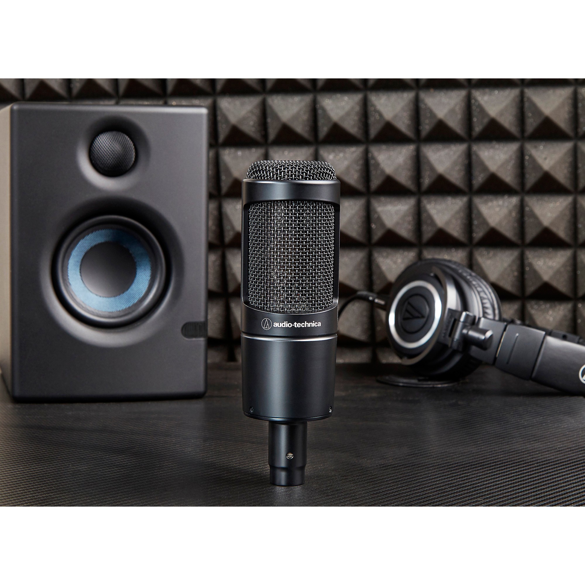 Amazon.com: Audio-Technica AT2035 Condenser Mic + Pop Filter