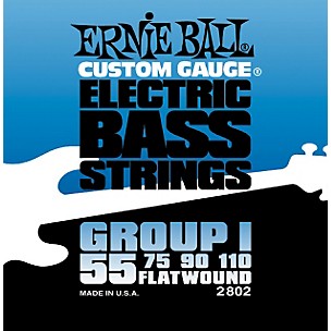 Ernie Ball 2802 Flat Wound Group I Electric Bass Strings