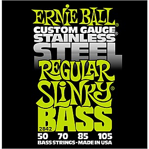 Ernie Ball 2842 Regular Slinky Stainless Steel Bass Strings