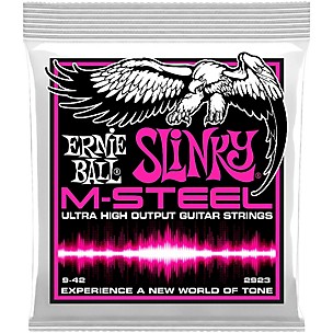 Ernie Ball 2923 M-Steel Super Slinky Electric Guitar Strings