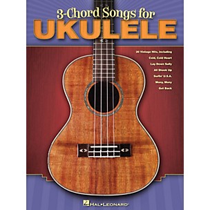 Hal Leonard 3-Chord Songs For Ukulele Songbook