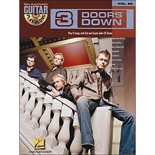 Hal Leonard 3 Doors Down Guitar Play-Along Volume 60 Book/CD