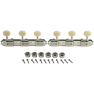 Kluson 3 On A Plate Supreme Series Oval Plastic Tuning Machines