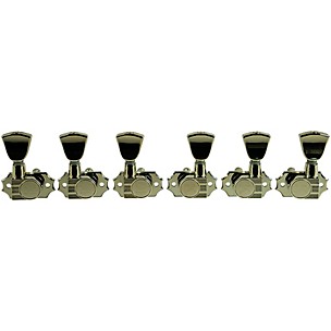 Kluson 3 Per Side Revolution Series G-Mount Metal Keystone Tuning Machines