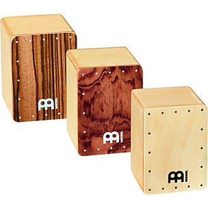 Meinl 3-Piece Mini Cajon Shaker Set