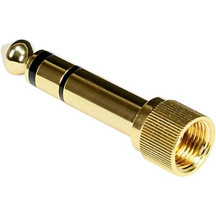 Pig Hog 3.5 mm (F) - 1/4" (M) Threaded Stereo Adapter