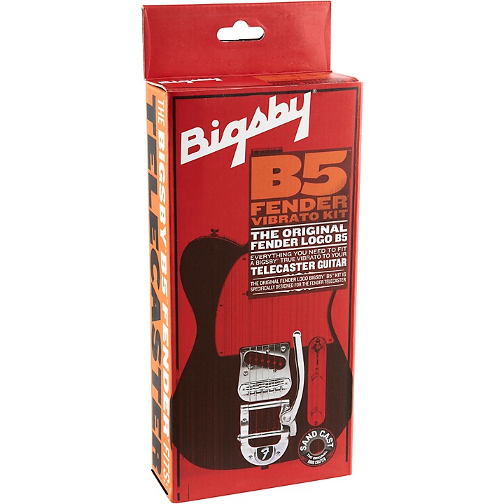Bigsby Bigsby B5 Fender Vibrato Kit - Original Fender Logo For Telecaster  Guitars