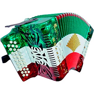 Rossetti 3112 31-Button Diatonic Accordion - GCF,