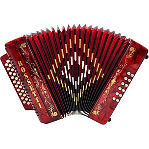 Rossetti 3112 31-Button Diatonic Accordion - GCF,